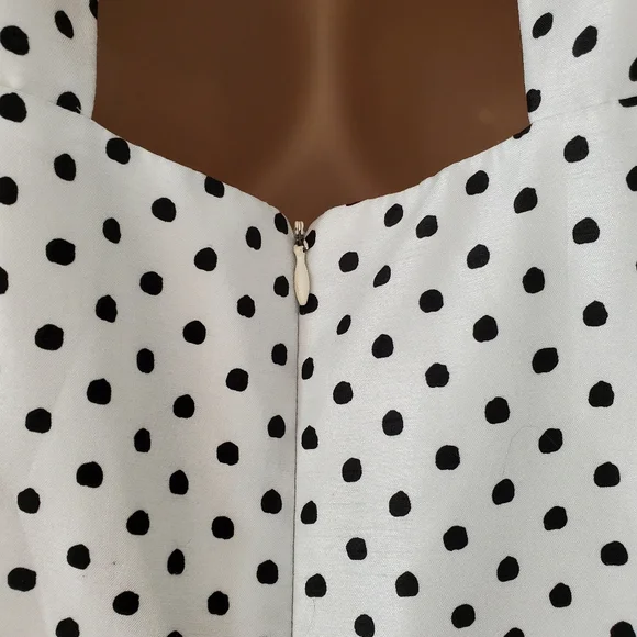 Danny And Nicole Polka Dot Dress - Picture 13 of 16